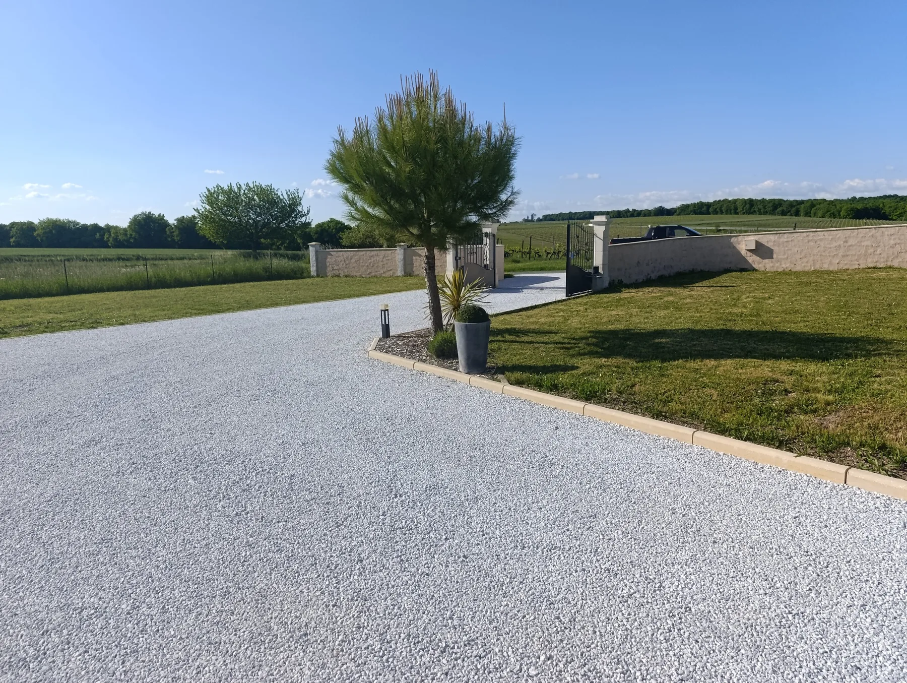 Réfection de cours — photo 82